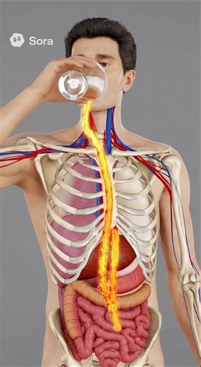 Inside the Human Body Science in Motion#humanbody #3danimation #digestivesystem !