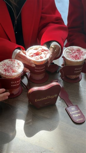 OLEADA | We didn’t expect to love it this much. Meet the OLEADA Raspberry Latte — created with @foreigner.nyc for our annual Emotional Baggage... | Instagram