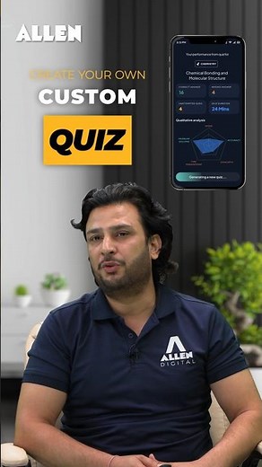 Discover ALLEN Custom Quiz Feature | Personalized Exam Preparation #NEET2025