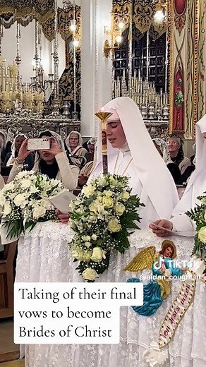 Carmelite Nuns Taking Final Vows as Brides of Christ
