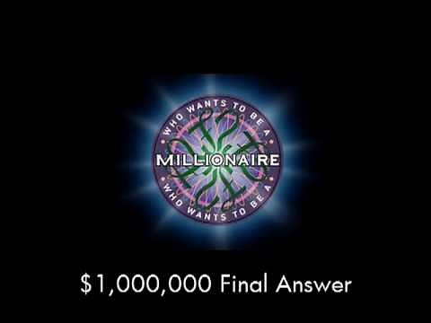 $1,000,000 Final Answer - Who Wants to Be a Millionaire?