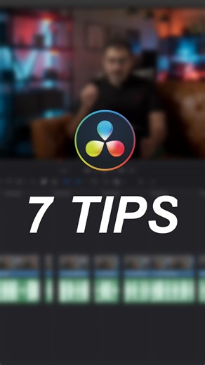 Junaid Kureshi on Instagram: "✂️ Edit smarter, not harder! 7 DaVinci Resolve tips that’ll speed up your workflow instantly ⚡🎬 #DaVinciResolve #VideoEditing #EditingTips These 7 DaVinci Resolve tips will completely change the way you edit! ⚡ If you’re a video editor who wants to edit faster, smoother, and smarter, these hidden tricks will help you level up your workflow instantly. From trimming clips with precision to organizing projects like a pro, these small tweaks can save hours in every pro