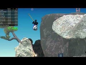Getting over it 8.716 tutorial 17.922 chimney 25.067 slide