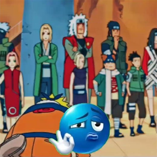 Naruto bule emoji video