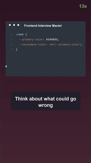 🎨 CSS Variables Hack: Dynamic Theming Trick for Interviews | Frontend Interview Master