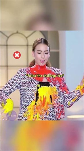 When she didn't blink in this challenge