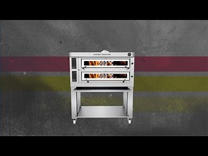 Electric High Temp Pizza Oven with 2 decks - Sveba Dahlen
