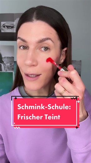 Schmink-Schule: Frischer Teint