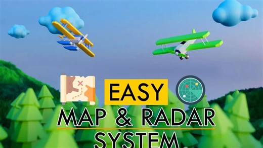 Unity周免资源：简单的地图、雷达和导航系统，适用于手机和 PC 游戏