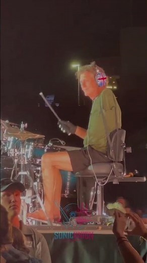 one-armed legend rick allen🔥 #legend #rickallen #defleppard #music #rock #90smusic #drums #80s #90s