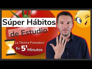 La Técnica Pomodoro para Ser Más Productivo 🍅¡En 5 Minutos!🍅