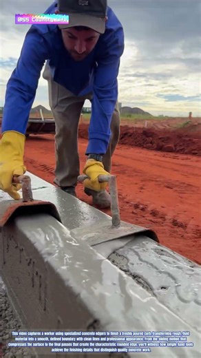 Edge Perfection: How Concrete Edgers Shape Fresh Curbstones