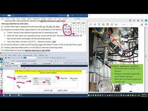 SSLab2 part present sensors, on-delay, OTL/OTU, ONS, for part type detection