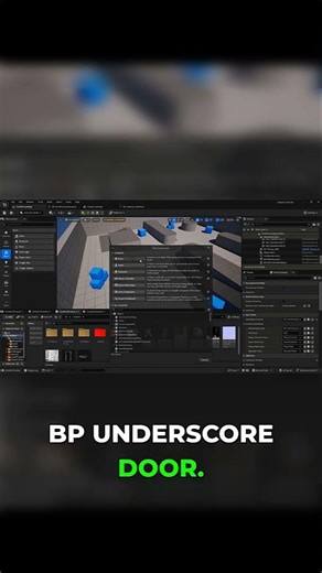 🛠️ Create and Populate the Door Blueprint