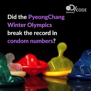 With 2,925 athletes participating from 92 countries, the PyeongChang Winter Olympics set a new record for not only the largest number of competitors, but also the highest number of condoms provided to athletes in the Winter Olympic Games history. Curious to find out more? Check out #DCODE here: http://bit.ly/2nBauYp #DiscoveryAsia #PyeongChang2018 | Discovery Channel Southeast Asia