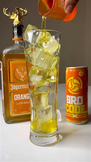 Jagermeister Orange with Bro code tropical #thekadiaries #shorts