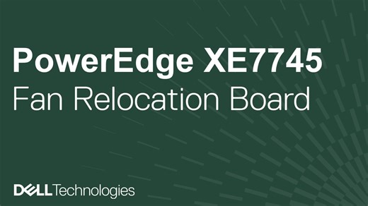 Anleitung zum Ersetzen der CPU-Lüfterplatine bei einem PowerEdge XE7745
