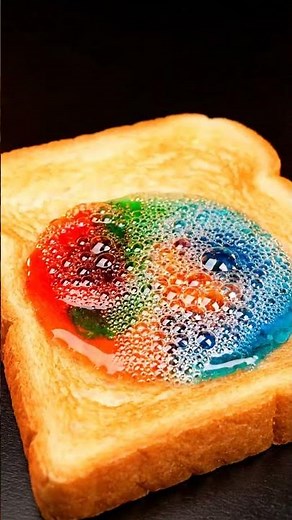 colorful spread #asmr #oddlysatisfying #satisfying #mukbang