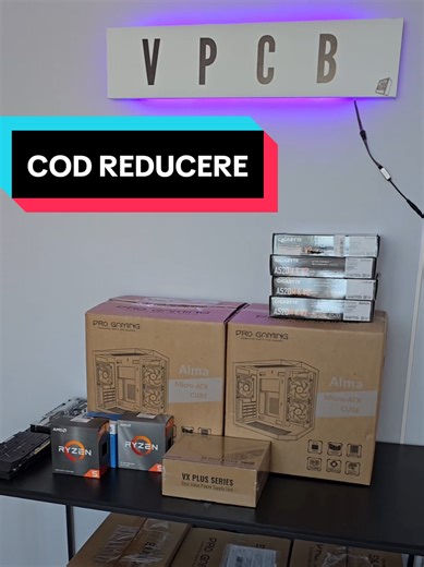 Daca iti faci un build in perioada asta, verifica asta inainte. COD REDUCERE: 1SWPI3XA #pcbuild #gamingpc #pcgarage #reducere