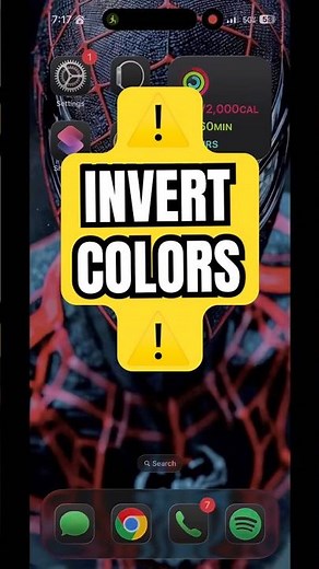 How to Invert Colors on your iPhone