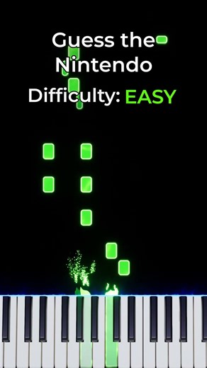 Guess The Nintendo on Piano !🎹 #piano #quiz #nintendo #easy #mario