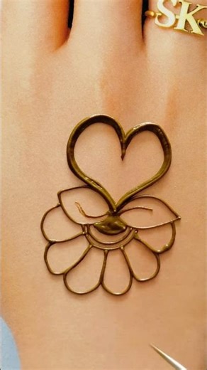 Easy And Simple Mehndi Design | Mehndi Design 2026 | #mehndi #skmehandi