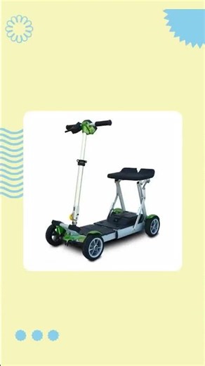 EV Rider Gypsy Q2 24V 180W Ultra Lightweight Folding Mobility Scooter