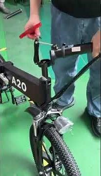 ADO How to install the bike folding stem (including the bike headset)