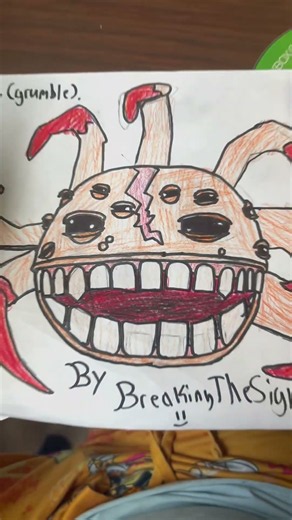 Day 4 of drawing entities from doors: GRUMBLE :) #roblox #subscribe #roblox #fyp #shorts #newcreator
