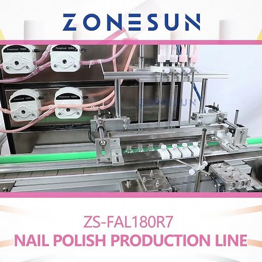 ZONESUN Nail Polish Packaging Production Line
