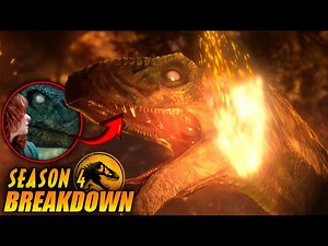 90 EASTER EGGS & DETAILS YOU MISSED IN JURASSIC WORLD CHAOS THEORY SEASON 4! (FULL SEASON BREAKDOWN)