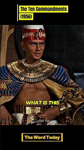 The Ten Commandments (1956) | Moses Returns to Egypt After Being Exiled! #viral #shorts #fyp #movie
