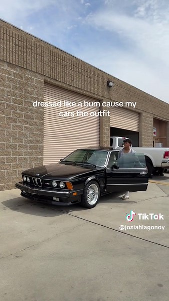 Dressed Like a Bum with My BMW E24