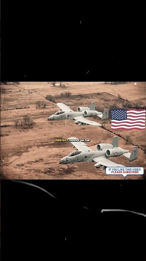 Two A-10 Warthogs... One Deadly Mission ⚡ #wwii #history #ww2 #facts #worldwar2