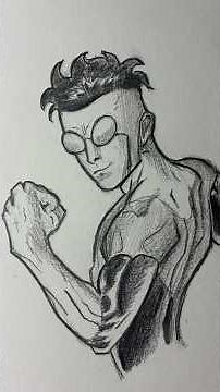 How to draw invincible! #drawing #art #invincible #markgrayson