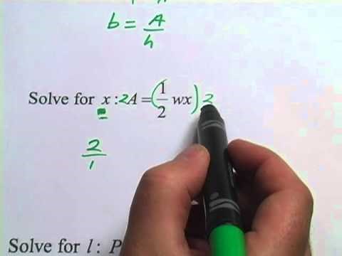 Transforming Formulas