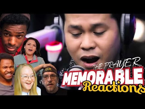 MEMORABLE REACTIONS to Marcelito Pomoy sings The Prayer (Celine Dion & Andrea Bocelli) Live