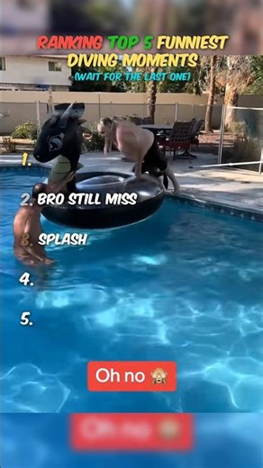 top 5 Funniest Diving Moments 😂🌊 #shorts #viralshorts