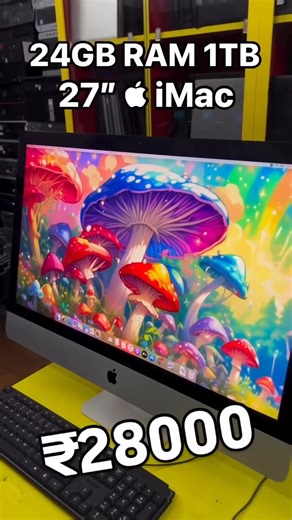 Itna Sasta Mein To iMac pure world mein Kahin par bhi nahin milega 27inch ₹28000 💥 WORLD COMPUTER 1st Floor, Kurla Station road, opp. Bata showroom entrance, Kurla west, Mumbai 400070 ❌*FRIDAY CLOSE*❌ WORLD COMPUTER Jasmine Apartment, near Kailash Lassi, opp. Kala Kendra, Dadar East, Dadar, Mumbai 400014 ❌*MONDAY CLOSE*❌ *Timing 11 AM TO 7 PM* Call 09082807998 Call 09969284912 🚨All Laptop Second Hand🚨 🚨1 Month Warranty 🚨 Laptop Laptops New laptop Open box laptop boxpack laptop Second hand L