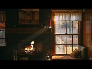 Relaxing String Instruments 🎻 Heavenly Violin & Cello 🔥 Fireplace Music Instrumental