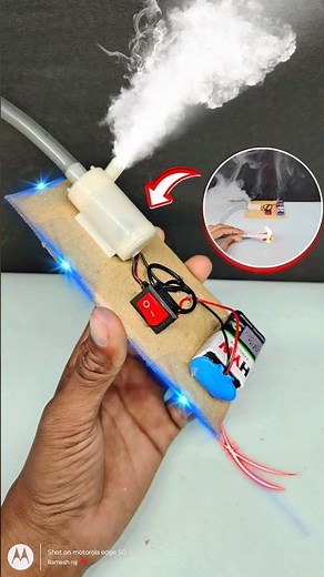 Haw to make mini smoke masin 😱😱 making at || home 🏠||