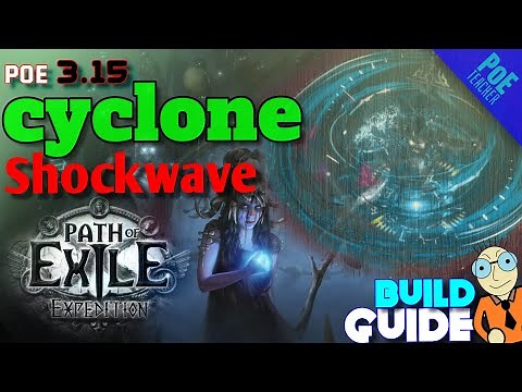 [Path of Exile - PoE]► Cyclone Shockwave Build - Occultist Witch