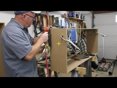 Building a deep window jamb for a basement window