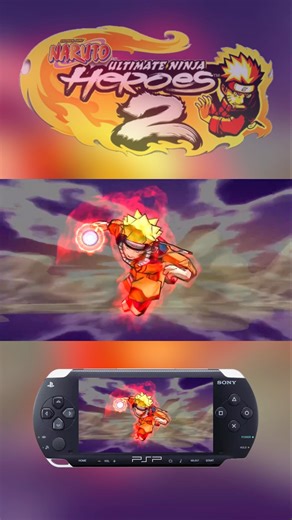 Naruto Ultimate Ninja Heroes 2 Playstation Portable Game #retrogaming #playstation #bandainamco