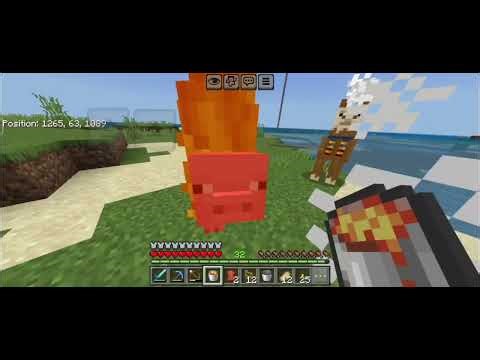 Minecraft PE v26 | Tập 4 đi xuống nether và làm những thứ quan trọng