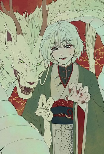 2024年あけましておめでとうございます🐉 #illustration #fypシ #timelapse #original #illust #イラスト #おすすめ #創作