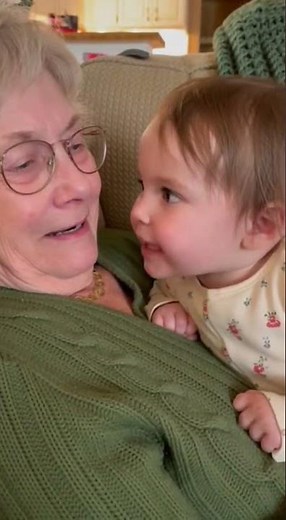 😂👵 Little Girl Whispers a Shocking Secret to Grandma — Her Reaction Is Priceless #shortviral #funny