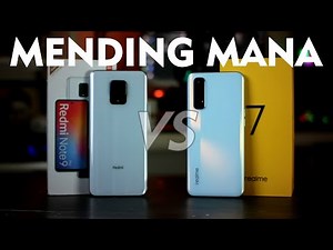 DUEL PANASS !! Realme 7 VS Redmi Note 9 Pro - Mending Mana Nih??