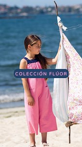 🦩Los vestidos más bonitos del verano están en las Rebajas de Foque!. 💘El de la Colección Flúor tiene detalles como las mangas volante y el cuello en crochet azul marino en contraste, que resulta ideal! #foque #foquemodainfantil #modainfantil #rebajas #sale #outlet #verano #childrenwear #kidsfashion #babyfashion #summercollections Encuentra tus favoritos en www.foque.es. | Foque