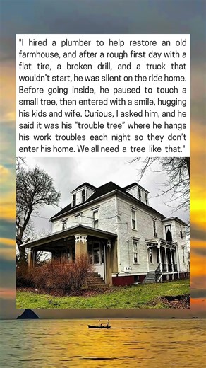 The Plumber Who Left His Problems on a Tree Before Going Home 🌳